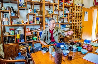 锔瓷大师刘放:老技艺获新生 希望年轻人传承下去